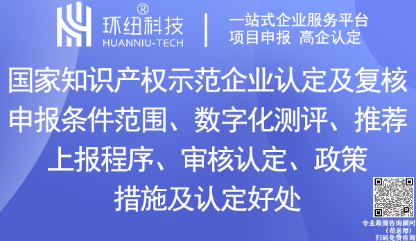 國家知識產權示范企業認定復核指南